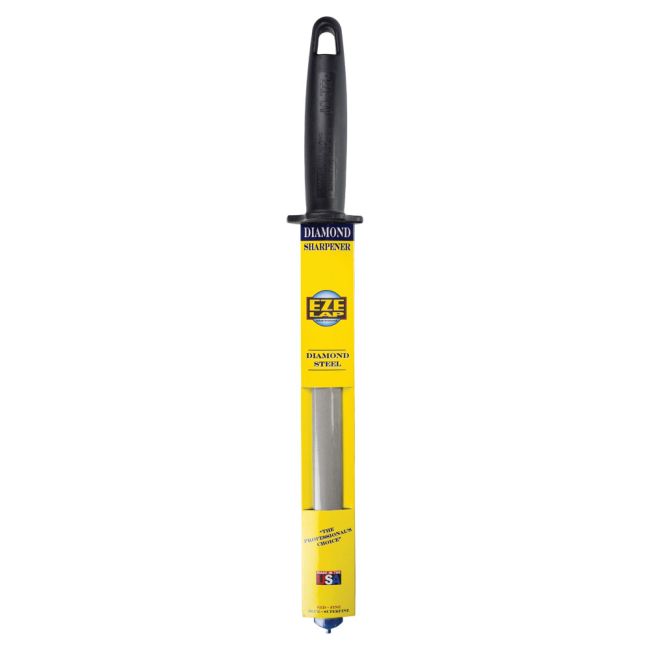 Eze-Lap 10" Super Fine Diamond Oval Sharpening Steel D10SF