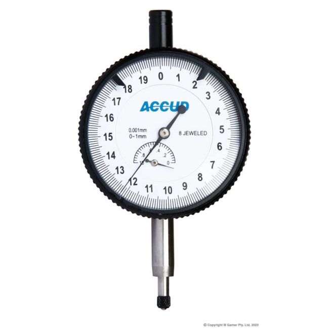 Accud 1mm Dial Indicator AC-221-001-01