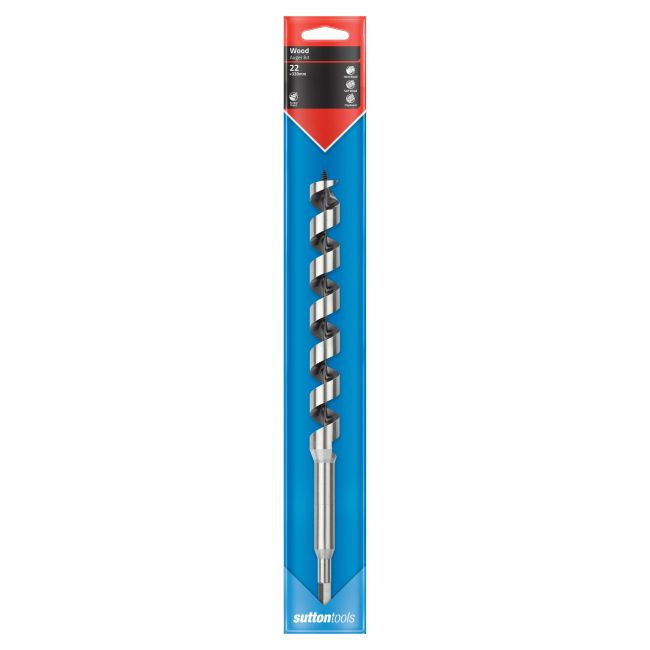 Sutton Wood Auger Drill Bit 7/16-Hex 22x330MM D5112200