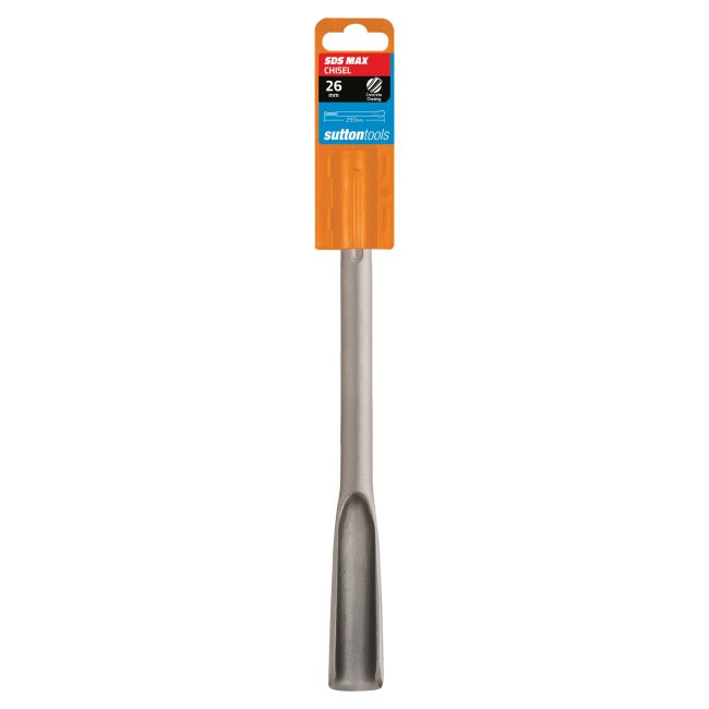 Sutton 250x26MM SDS Max Chisel Masonry Gouge D6732625