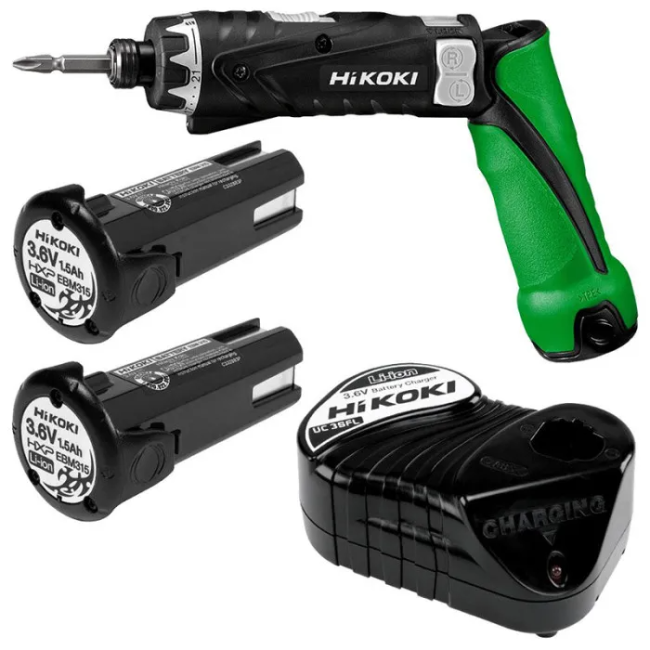 HiKOKI 3.6V 1.5Ah Cordless Pencil Diver Drill Kit DB3DL2(HLZ)