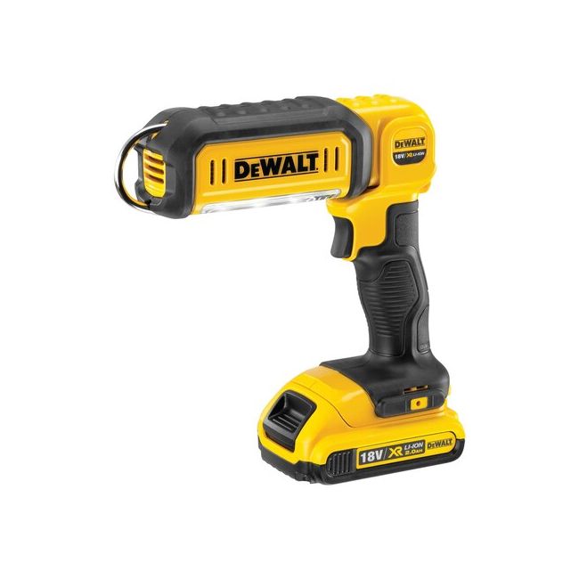 DeWALT 18V XR Li-Ion LED Pivot Task Light - Bare Unit DCL050-XJ