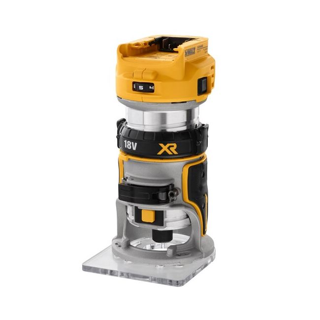 DeWALT 18V XR Li-Ion BRUSHLESS 8mm Router Skin DCW600N-XJ