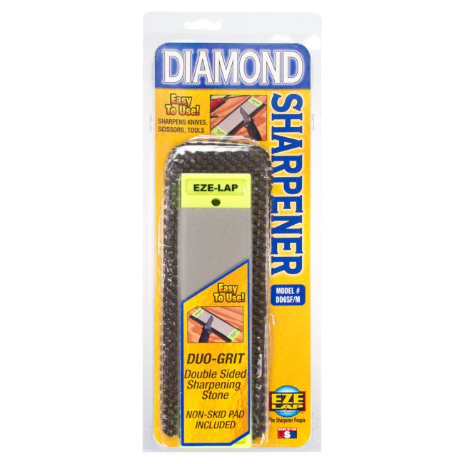 Eze-Lap 2x6" Super Fine/Medium Double Sided Diamond Sharpening Stone DD6SF/M