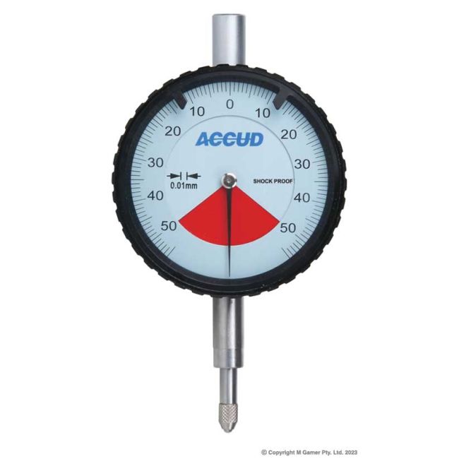 Accud 1mm One Revolution Dial Indicator AC-232-001-11