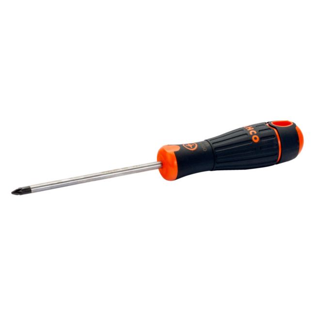 Bahco 125x6mm Screwdriver Pozidrive PZ2 SB193.002.125