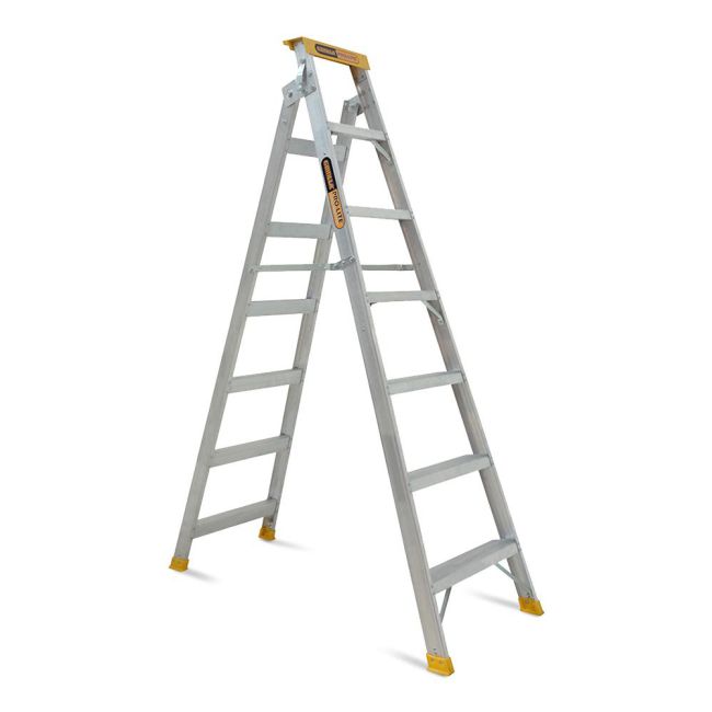 Gorilla 2.05-3.74M 150kg Pro-Lite Aluminium Dual Purpose Ladder DM007-PRO