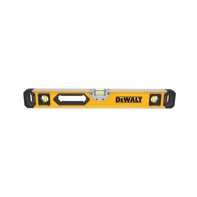 DeWALT Box Beam Spirit Level 600mm DWHT43224