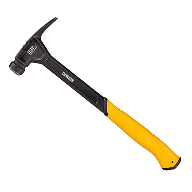 DeWALT Rip Claw Steel Milled Hammer 22oz Anti-Slip Handle DWHT51005