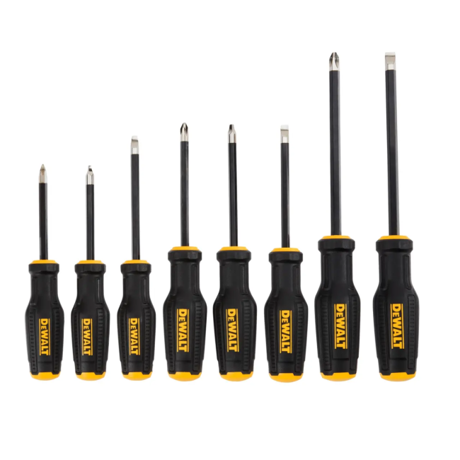 DeWALT 8PC Toughseries Screwdriver Set DWHT65102-0