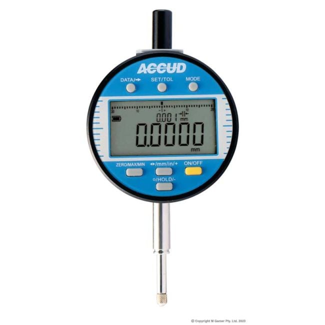 Accud 25.4mm Digital Indicator with Bluetooth AC-218-025-11W