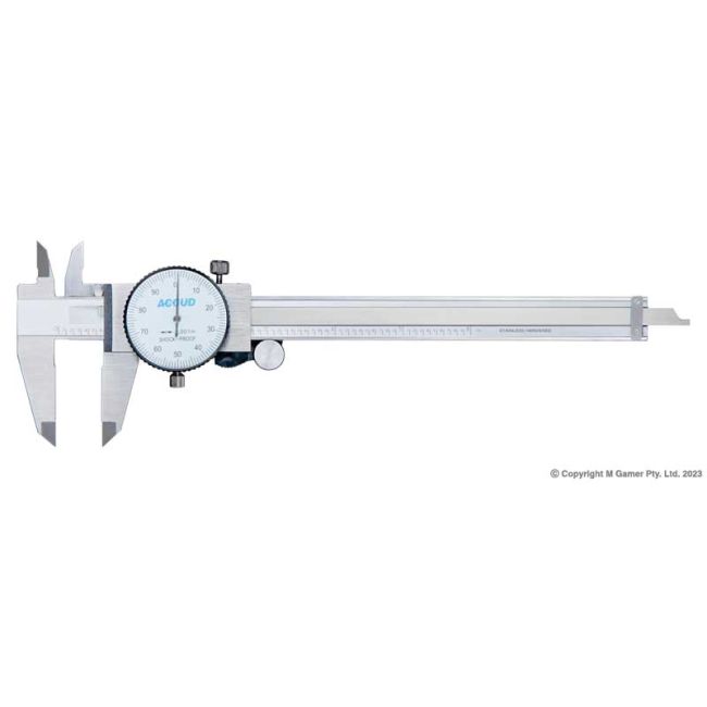 Accud 12" Dial Caliper AC-101-012-21I