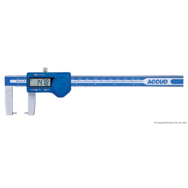 Accud 150mm Digital Outside Point Caliper AC-134-006-11