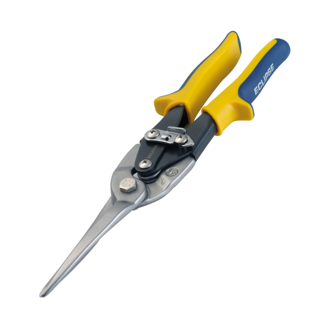Eclipse 300mm Aviation Snips Long Nose Straight & Wide Curve EC-EAS-SL
