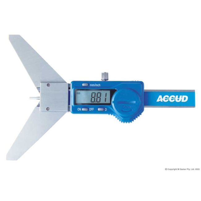 Accud 50mm Digital Keyway Gauge AC-195-002-11