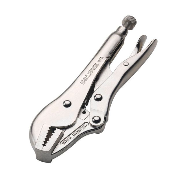 ECLIPSE Pliers 175mm Locking Straight Jaw EC-E7R
