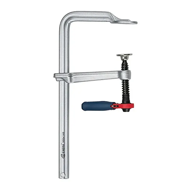 Ehoma 670KG 300x140mm Soft Grip Handle Ratchet F Clamp EC-G30R