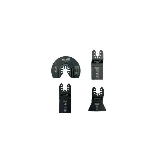 Eclipse 4 Piece Oscillating Blade Set with 34mm Bimetal Blade EC-M1102SET