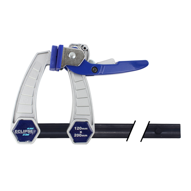 Eclipse CLAMP QUICK RELEASE LEVER 200MM CAPACITY 120MM THROAT EC-ELC120-8