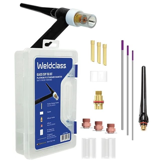 Weldclass Parts Kit PLATINUM PX 17/18/26 Std Diameter 1.6/2.4/3.2mm WC-01662