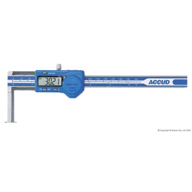 Accud 11-150 mm Digital Inside Groove Caliper AC-132-006-21