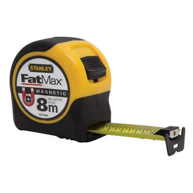 Stanley FatMax Tape Measure Magnetic 8m FMHT33869