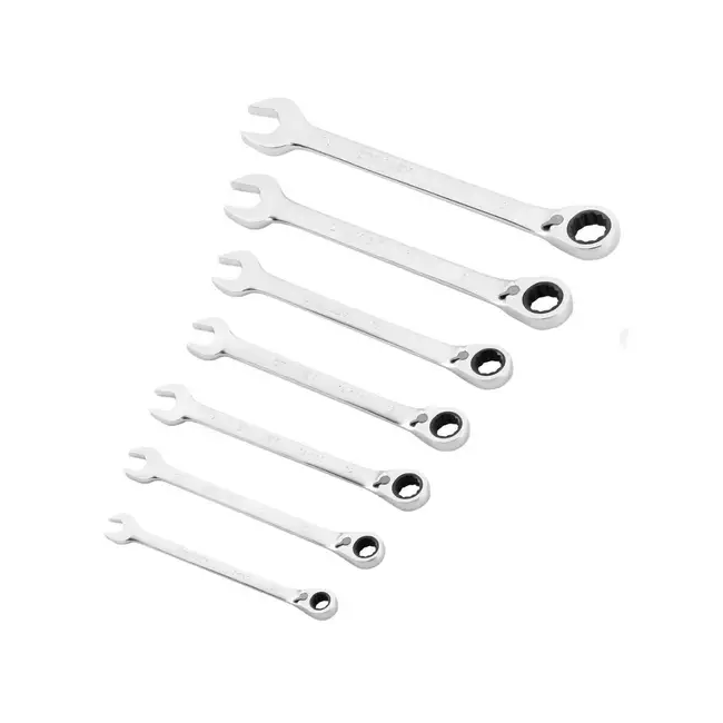 Stanley FATMAX 7PC Ring & Open End Geared Spanner Set FMMT82848-0