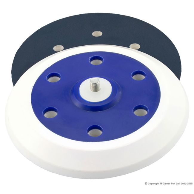 Flexi-Pads 6"/150mm Dust Free PSA / Stick-on Backing Pad - Ext 5/16" FP32020