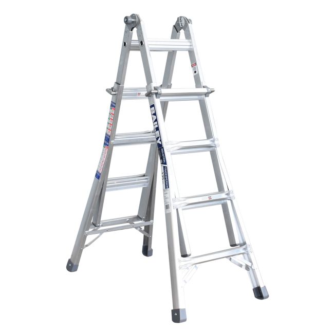 Bailey 2.3 - 4.5m 135kg Aluminium Multi-Purpose Ladder FS13644
