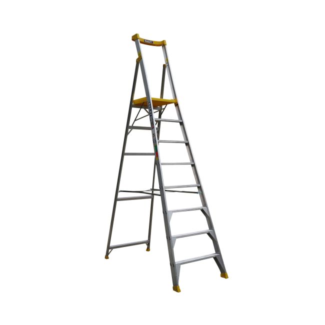 Bailey Pro Aluminium Platform Step Ladder PFS8 170kg Ind Punchlock - 2.4m FS13937