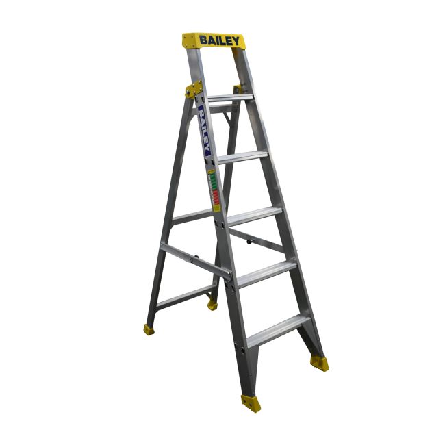 Bailey Pro Single Sided Ladder Leansafe 6 150kg Ind Punchlock - 1.8m FS13957