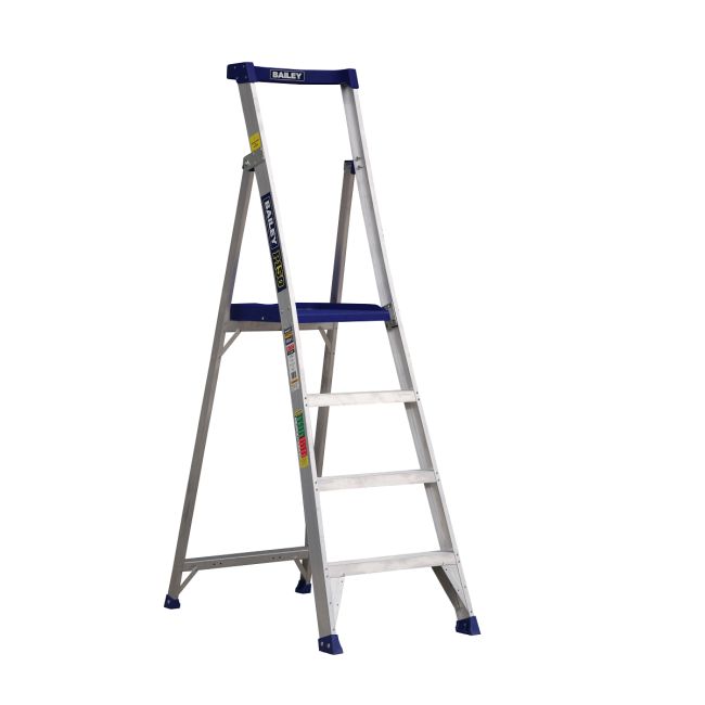 Bailey 1.2M 150kg Aluminium Platform Step Ladder FS14067