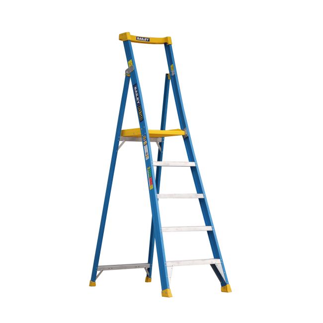 Bailey 1.5M 150kg Fibreglass Platform Stepladder FS14072