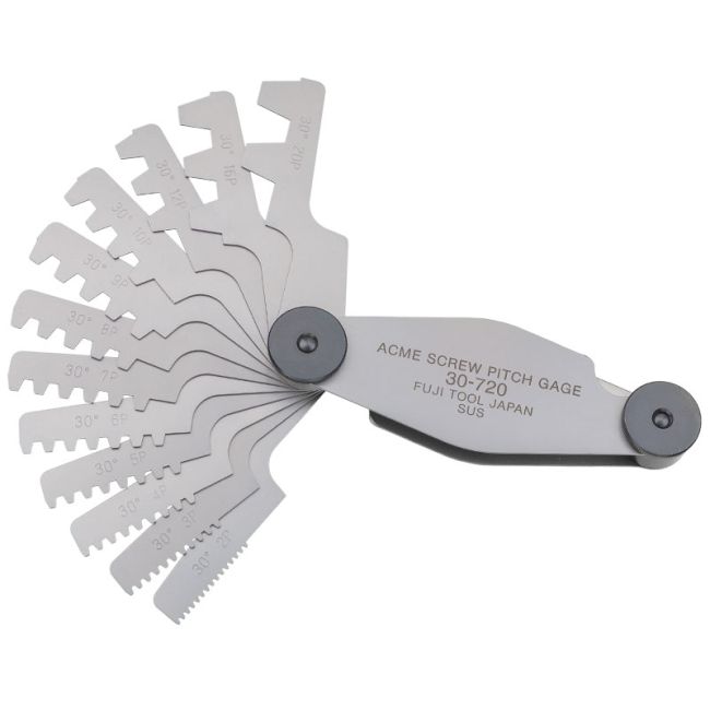 Fuji Tool 2-20mm ISO Trapezoidal Screw Pitch Gauge FT30720