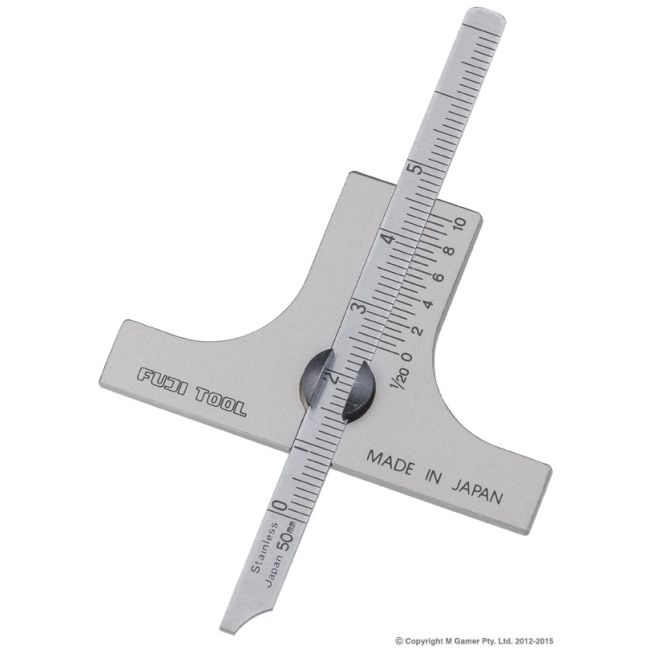 Fuji Tool Metric Pocket Depth Gauge FTPDG50