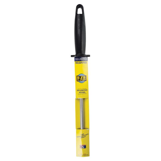 Eze-Lap 8x3/8" Fine Diamond Round Sharpening Steel G