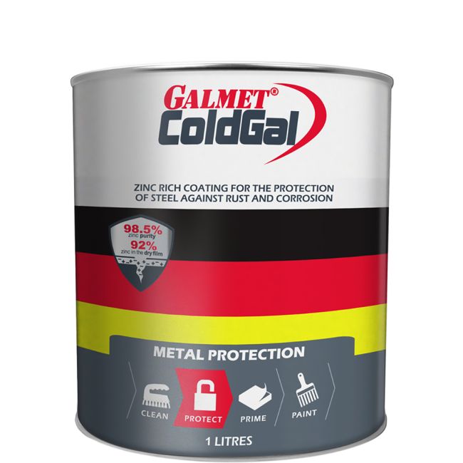 Galmet 1L ColdGal Galvanizing Paint GA-GGCG1L