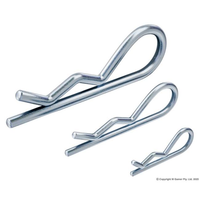 Geiger Zinc Plated Steel Hitch Pins GAK05