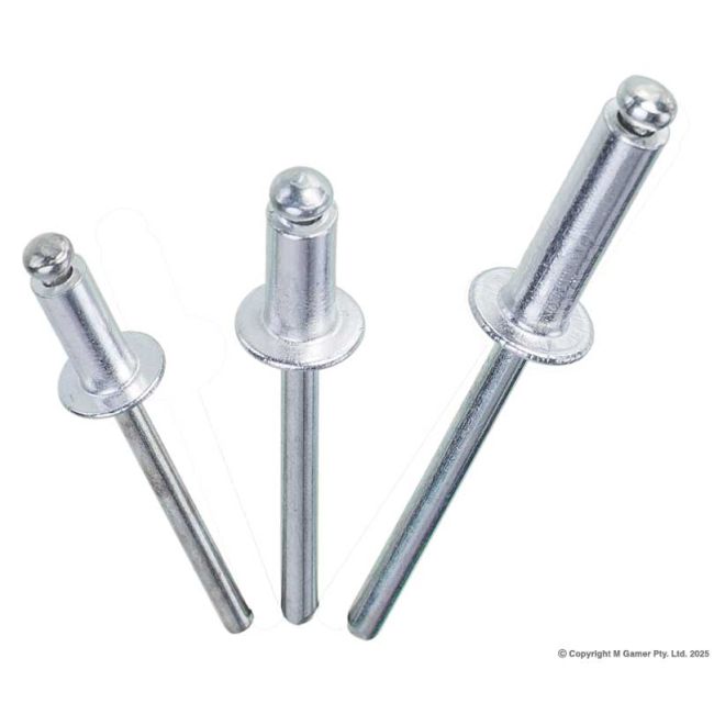 Geiger Blind Aluminium Rivets GAK15