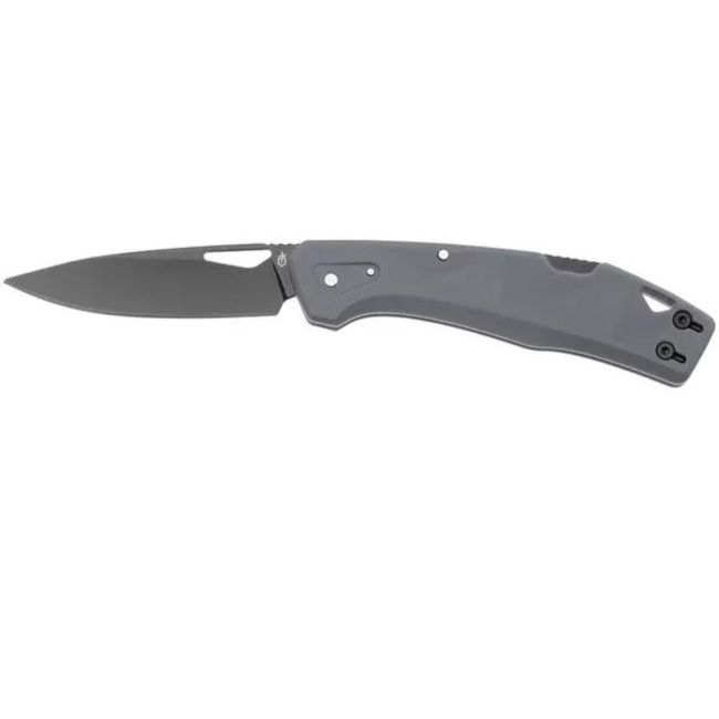Gerber LST Drop Point Fine Edge Folding Knife - Grey/Black 1074524