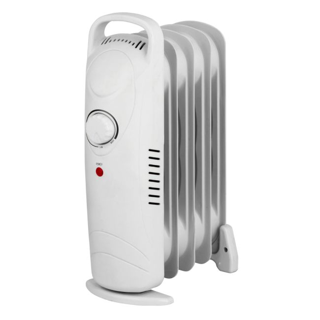 Powertech Oil Heater 500W Mini 5-Fin 240V GH1580