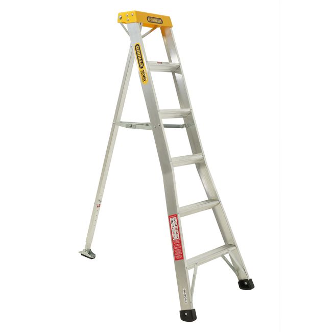 Gorilla 1.8M 150KG Aluminium Garden Ladder GL006-I