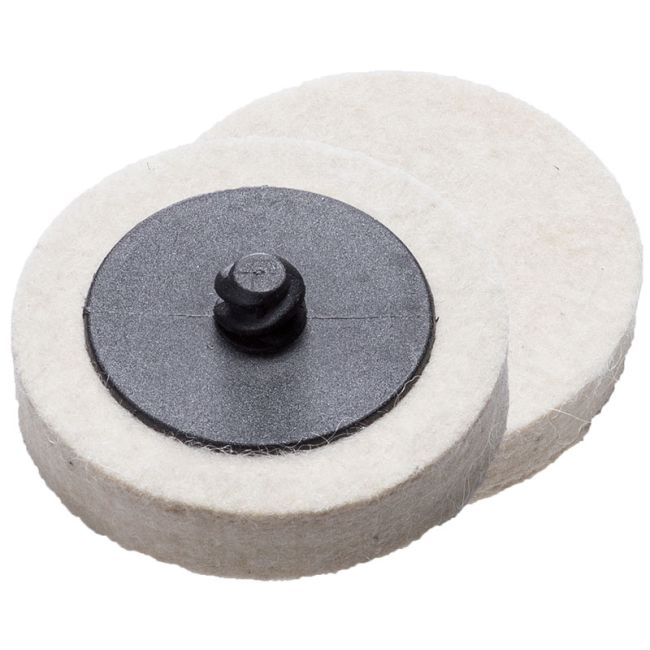 Geiger 2" Q/Change Felt Polishing Pad GPA1525