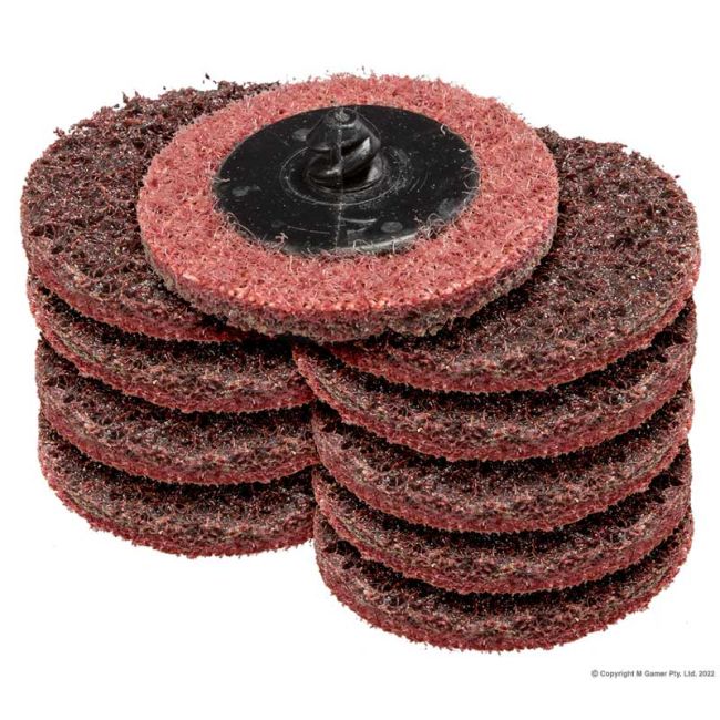 Geiger 50mm Abrasive Disc Pack (Maroon) GPA1528X10