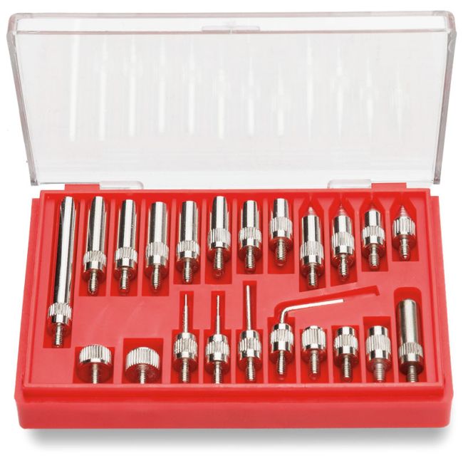 Geiger Dial Indicator Contact Point (22pc.Set M) GPSM