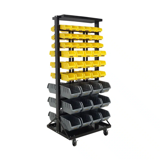 Gorilla Double Sided Storage Bin Rack GSR-DBL-SET