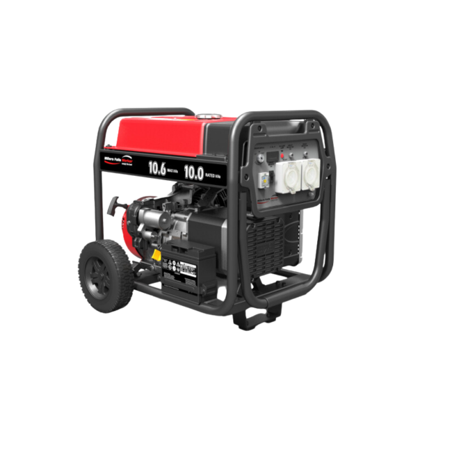 Millers Falls 10.6kVa Petrol Generator RCD IP66 W/Electric Start GST11000E-RCD