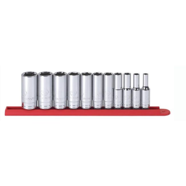 Gearwrench 11PC 3/8" DR SAE Deep Socket Set 80555