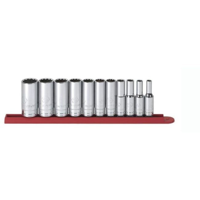 Gearwrench 11PC 3/8" DR SAE Deep Socket Set 80563