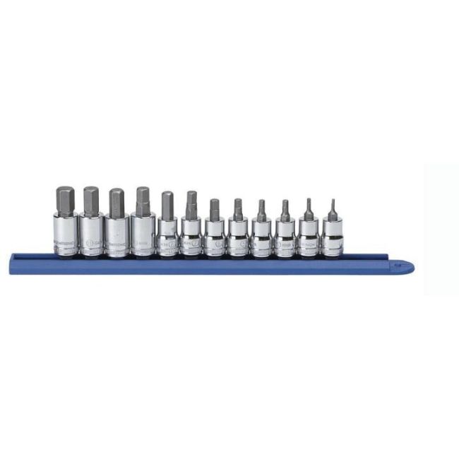 GearWrench Socket Set 12 Piece 3/8" Drive Hex Bit Metric 80580